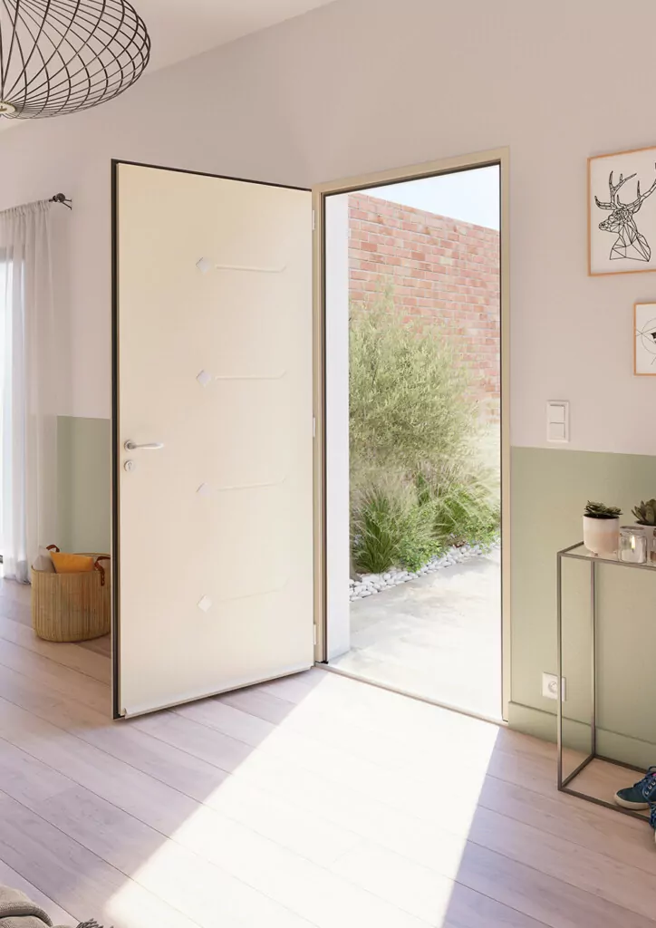 Photo de fenêtre aluminium ouvran discret