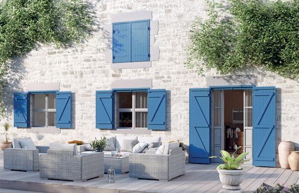 Photo de fenêtre aluminium ouvran discret