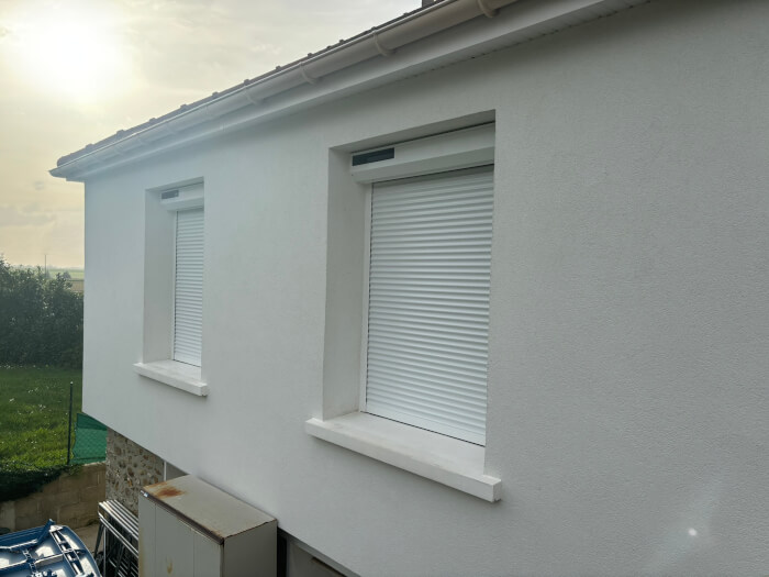 Photo de Volet roulant en aluminium