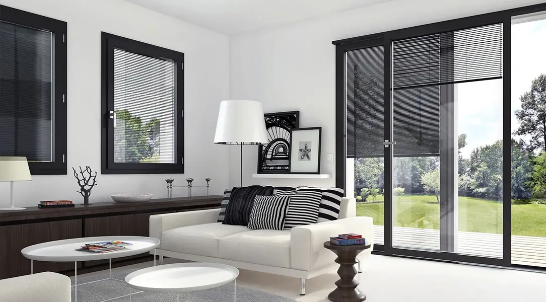 Fenêtre dans un salon